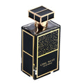 Ciel Nuit Eau de Parfum bottle in black and gold with a faceted black cap