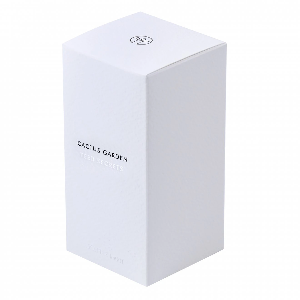 White Cactus Garden Teeb Secrets Eau de Parfum box