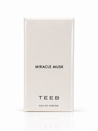 Cream Miracle Musk Eau de Parfum box with TEEB branding