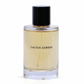 Cactus Garden Teeb Secrets Eau de Parfum glass bottle with pale gold liquid and black cap